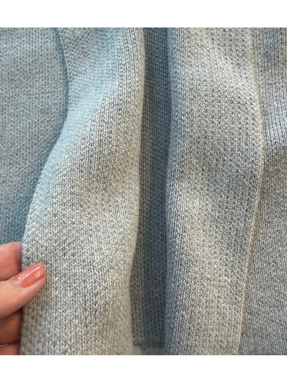 Anthropologie Cozy Gray Open-Front Women’s Yoga Cardigan One Size - Picture 8 of 9